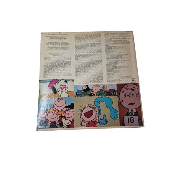 A Boy Named Charlie Brown Soundtrack vinyl LP record Rod McKuen Vince Guaraldi - Picture 2 of 3